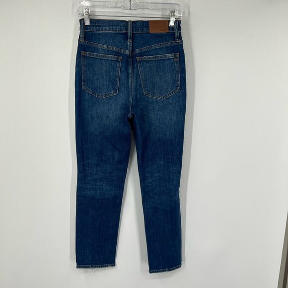 Madewell The Perfect Vintage Crop Jeans Bellbrook Wash Comfort Stretch Edition - Picture 6 of 10